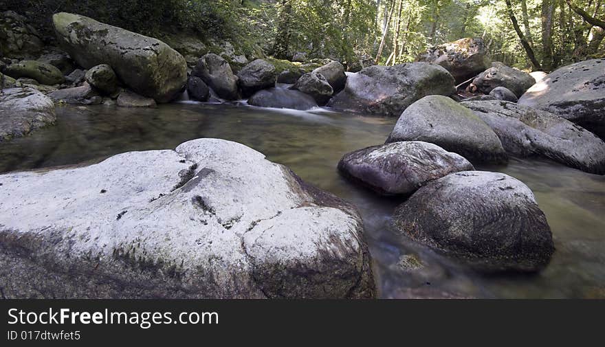 Rocky Corsican River