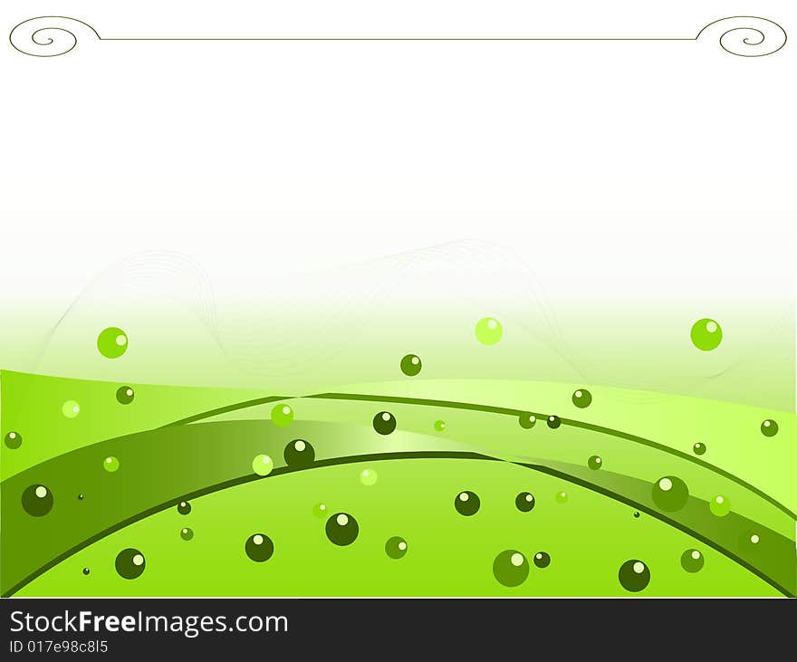 Abstract dark green background vector. Abstract dark green background vector