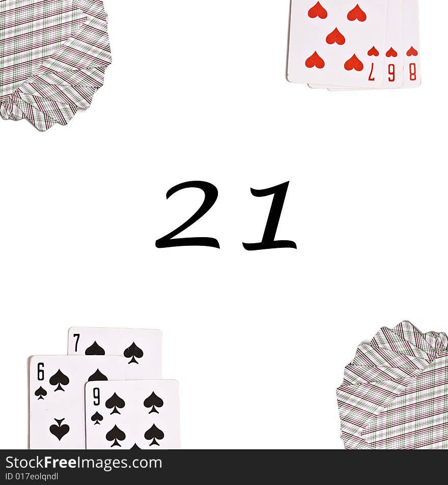 21 looser against winner in black jack. 21 looser against winner in black jack