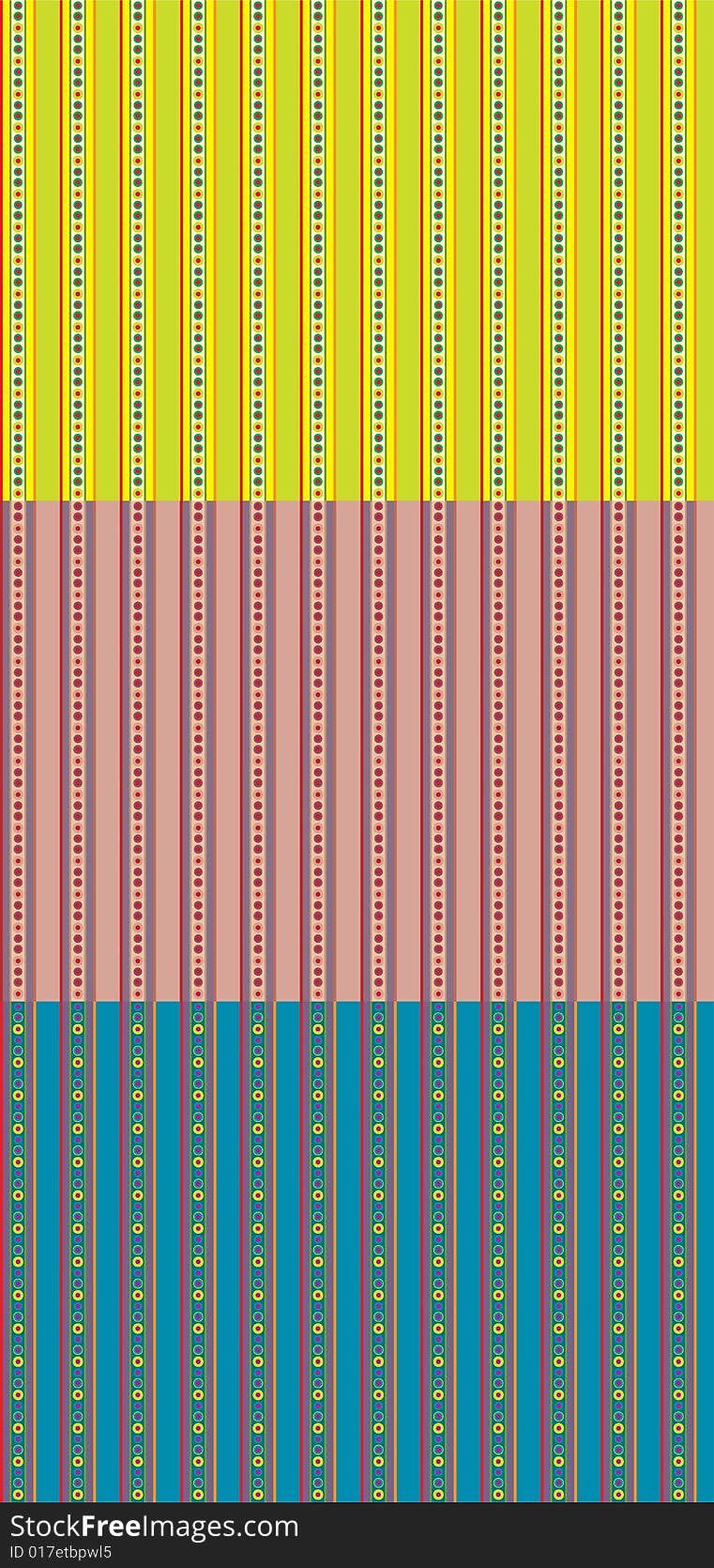 Three interesting templates of multicolored lines patterns