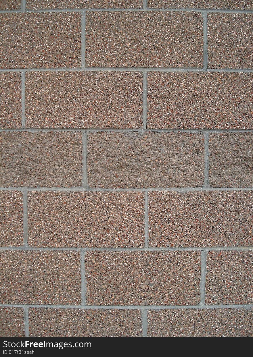 Cement Brick Wall Detail