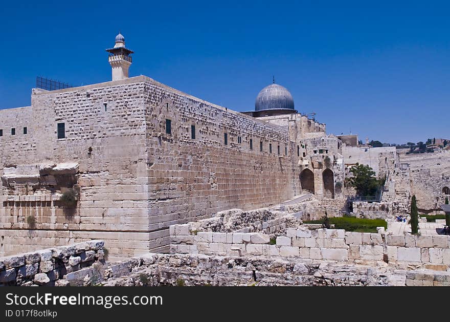 The old city of jerusalem in israel