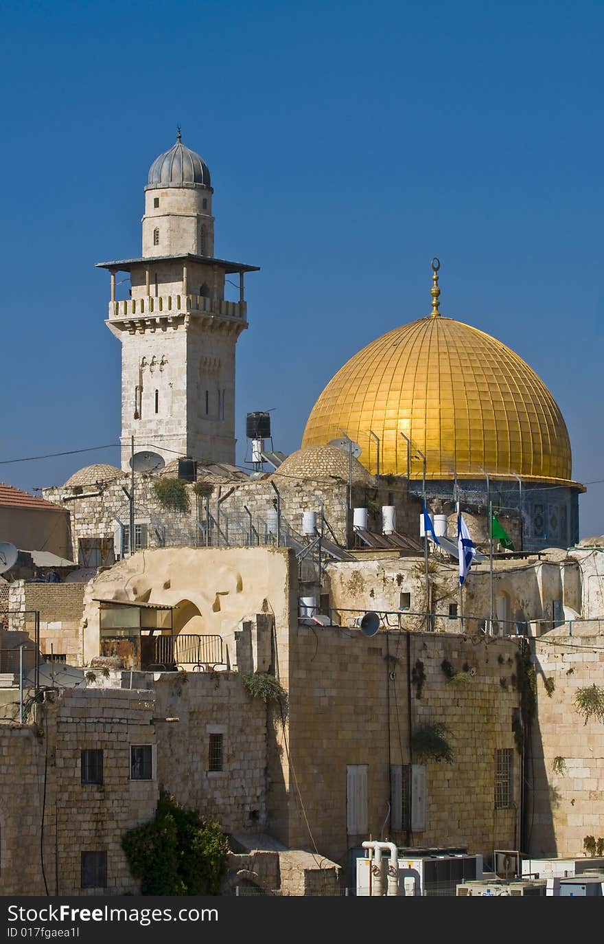 The old city of jerusalem in israel