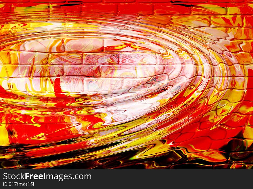 Varicoloured abstract background scene with patterns. Varicoloured abstract background scene with patterns