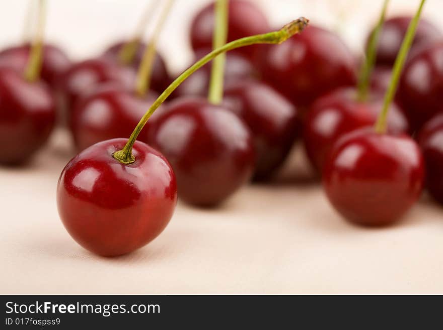 Cherries background