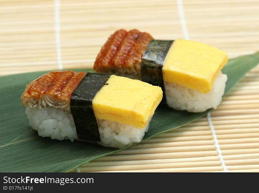 Prepared And Delicious Sushi