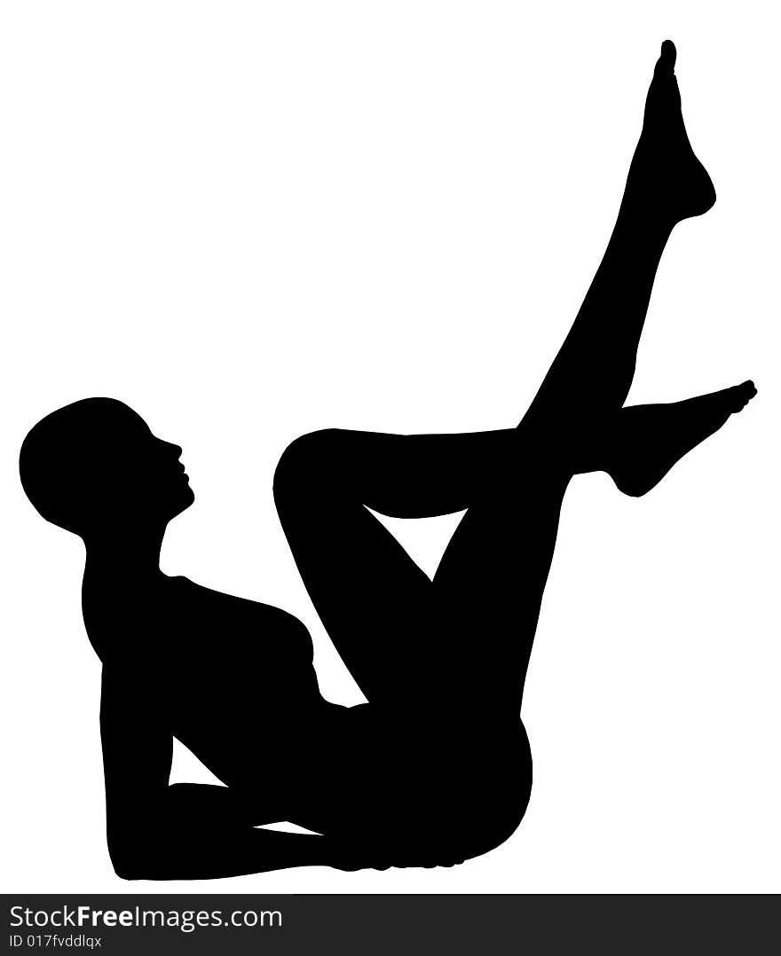 Exercise silhouette