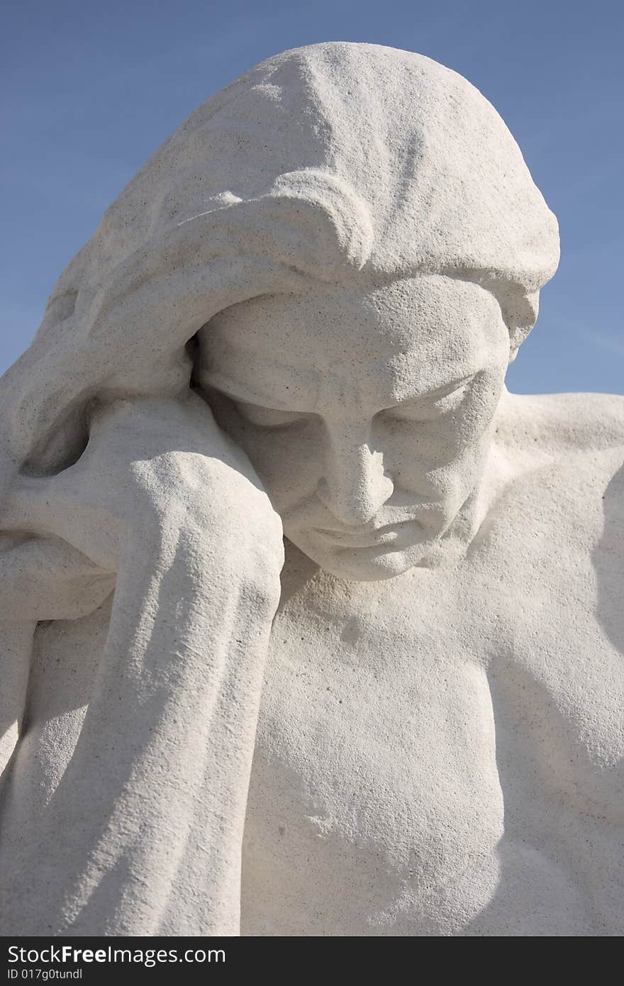 Statue detail from Canadian National Vimy Memorial