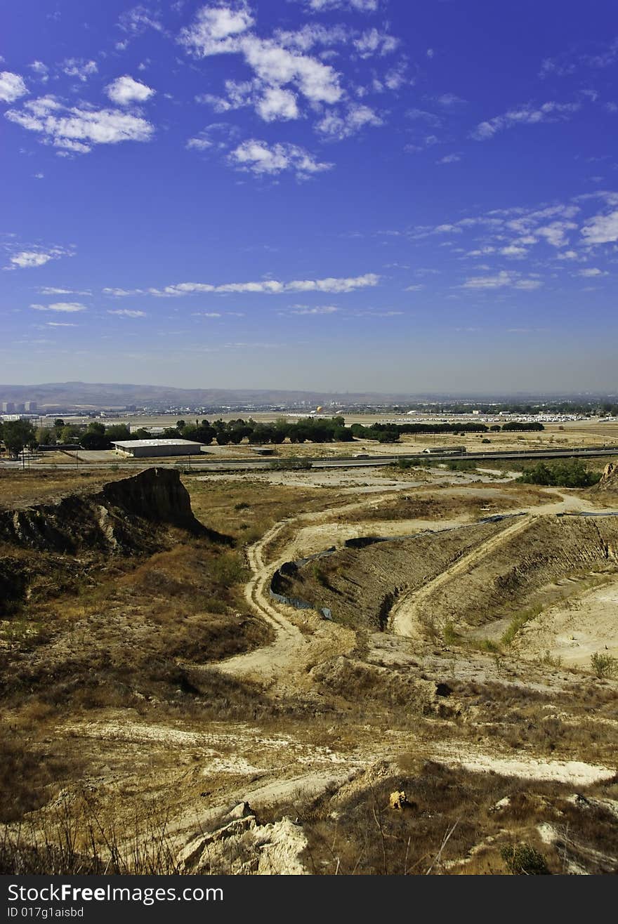 View of Irvine and El Toro base from a Mountain top. View of Irvine and El Toro base from a Mountain top.