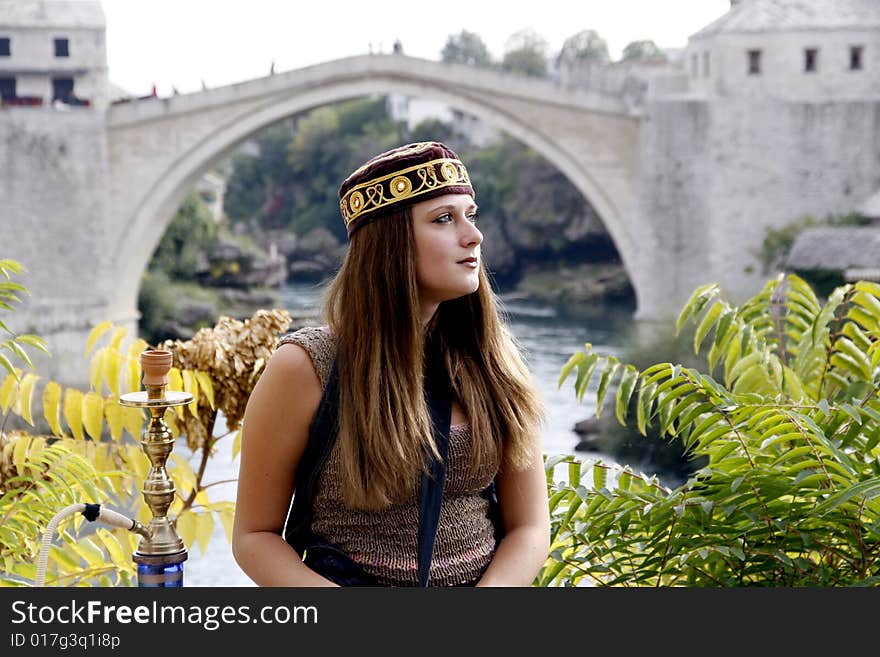 Girl with hat