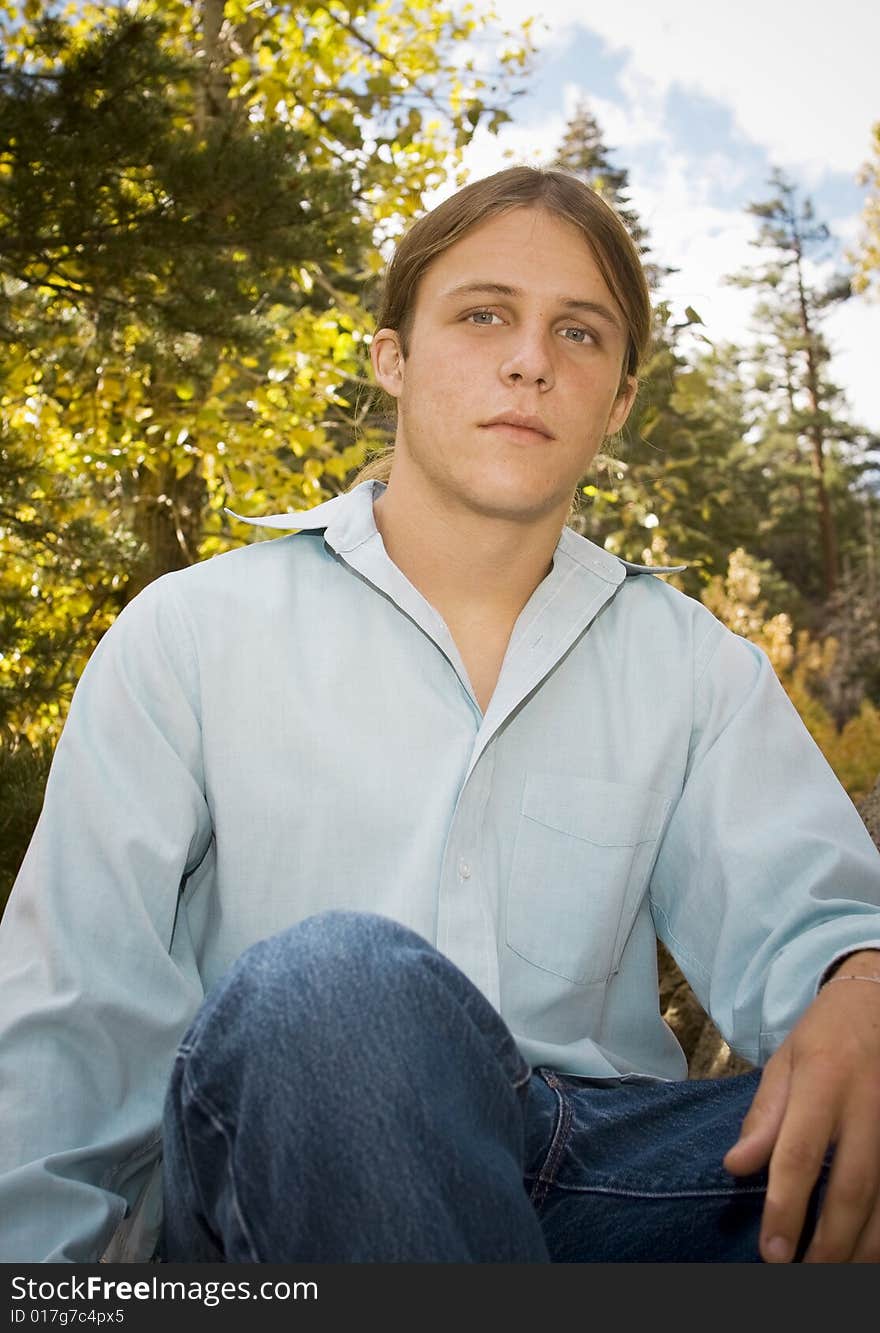 Portrait of Teenage Boy