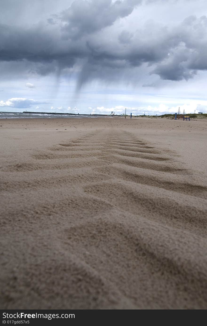 Tractor foot print