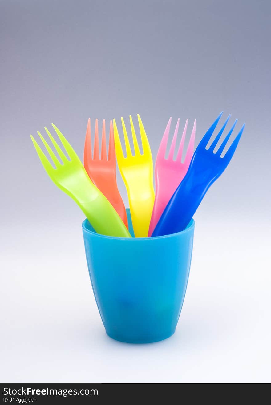 Plastic forks