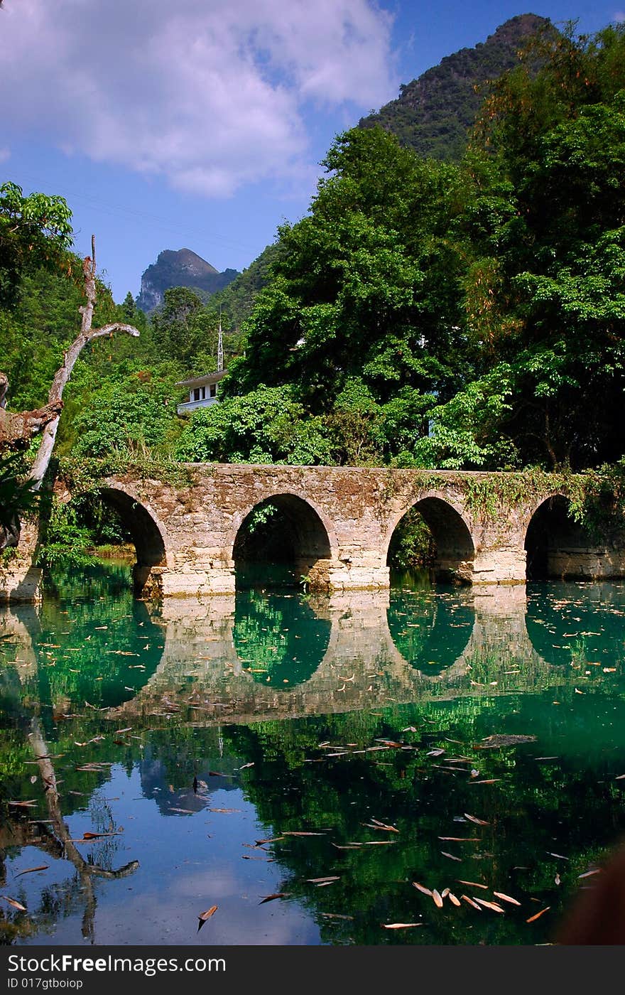 Guizhou libo natural reserve'summer. Guizhou libo natural reserve'summer