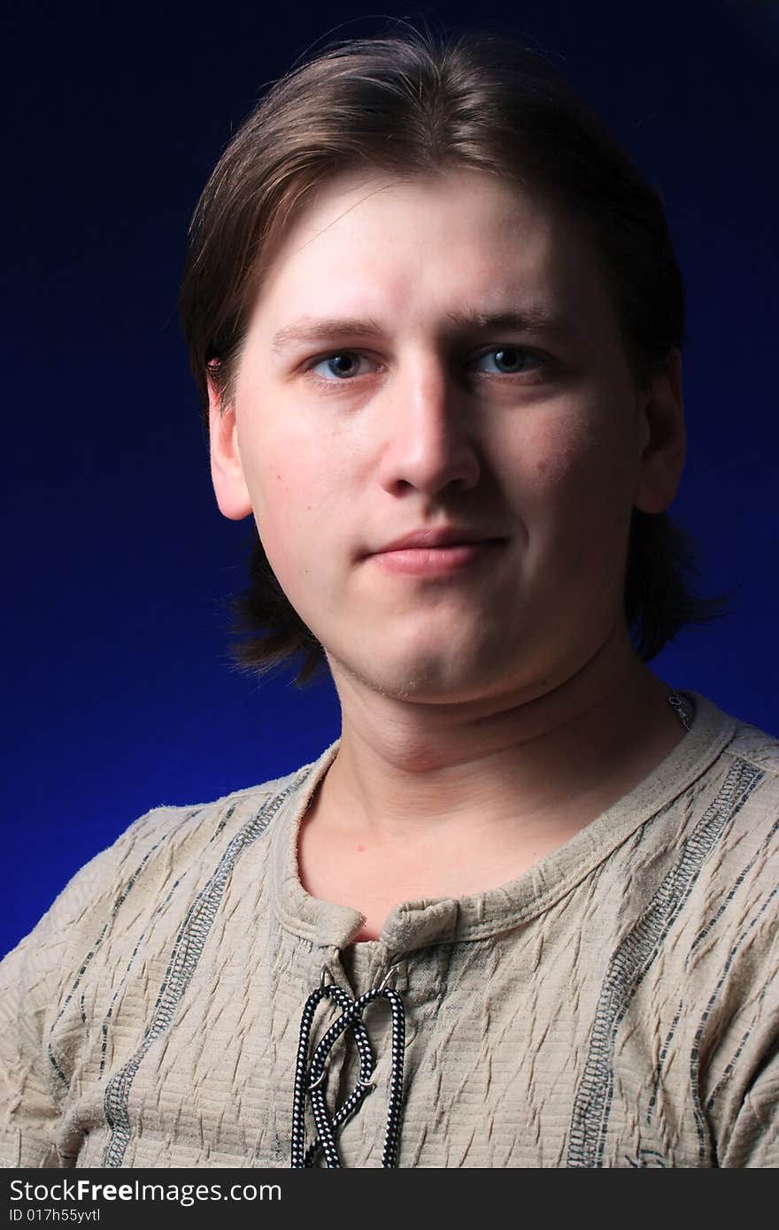 Studio Shot of a Young Man