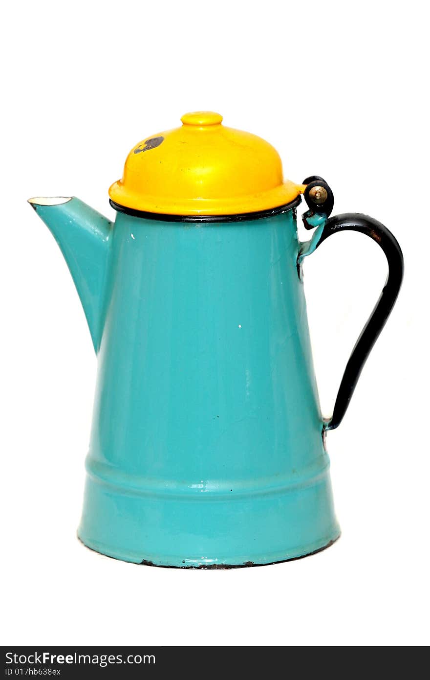 The Steel Jug With The Yellow Lid