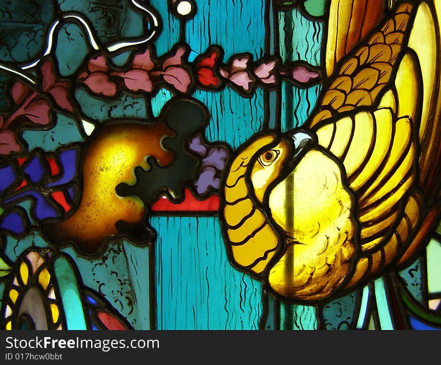 Stained Glass Window of a lot of colors