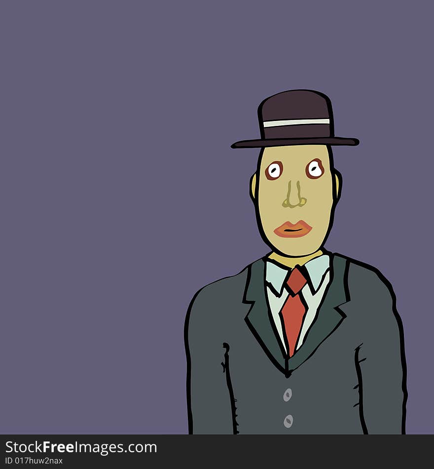 Top Hat Businessman