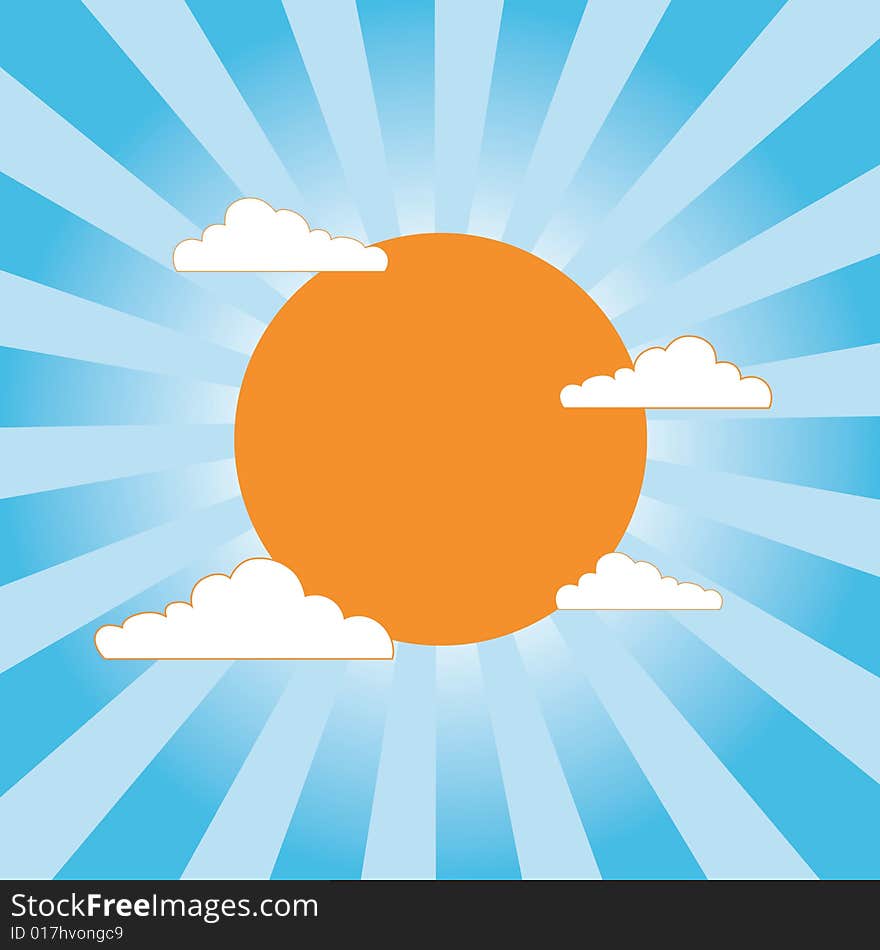 vector sun