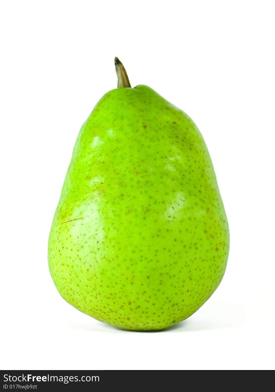 Fresh green pear