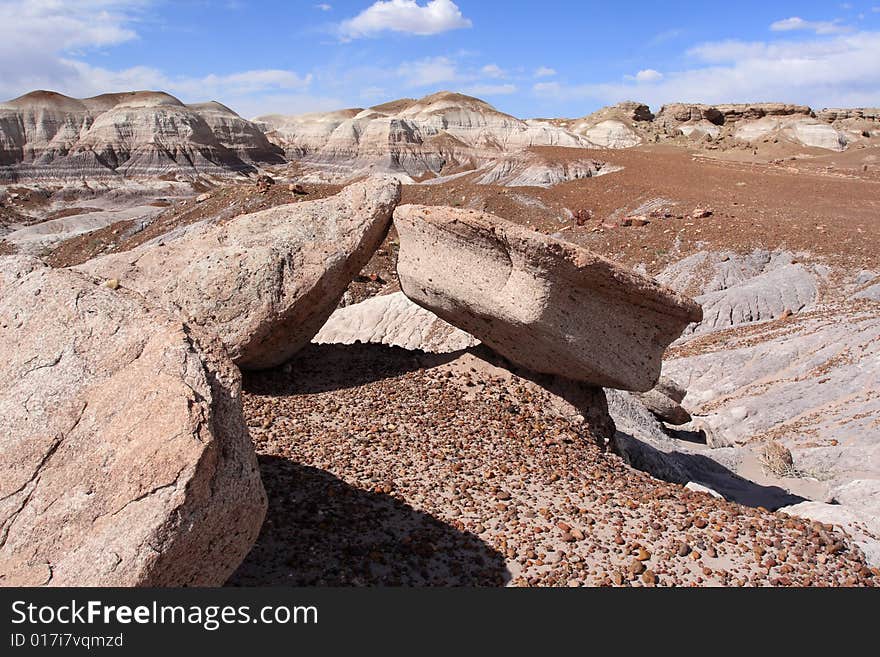 Landscape  At Petrified Forest National Park