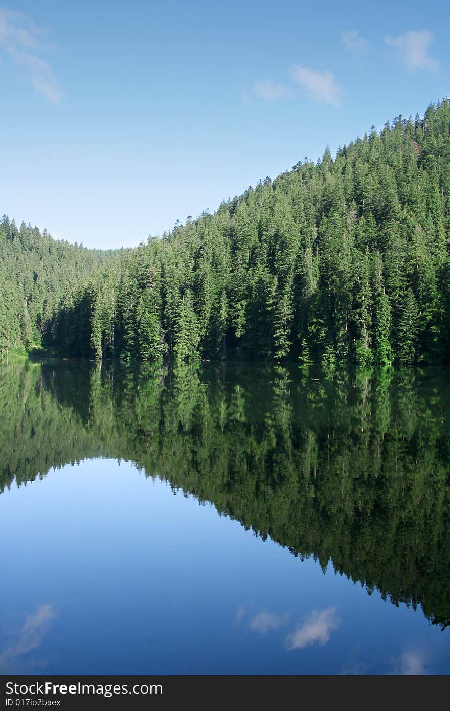 Mountain Lake Landscape