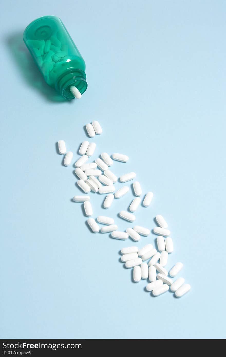 A Bottle Filled With Pills