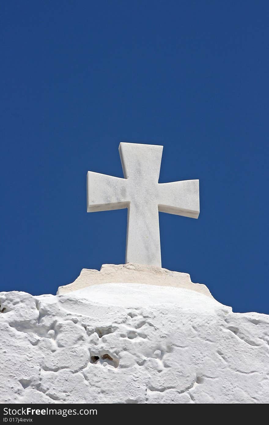 Orthodox church in Santorini