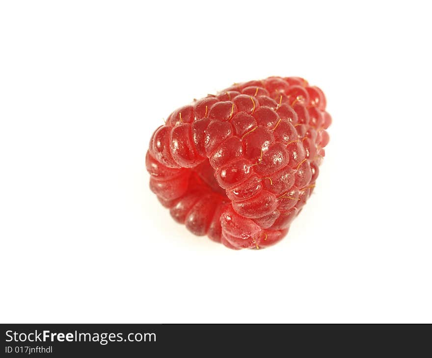 Raspberry, isolated