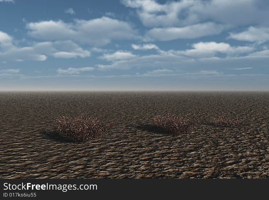 An illustration highlighting the effects of global warming. An illustration highlighting the effects of global warming.