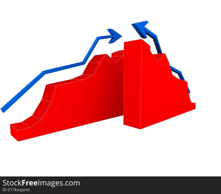 Graph with arrow