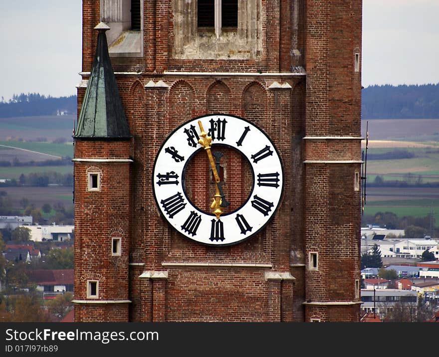 Church clock