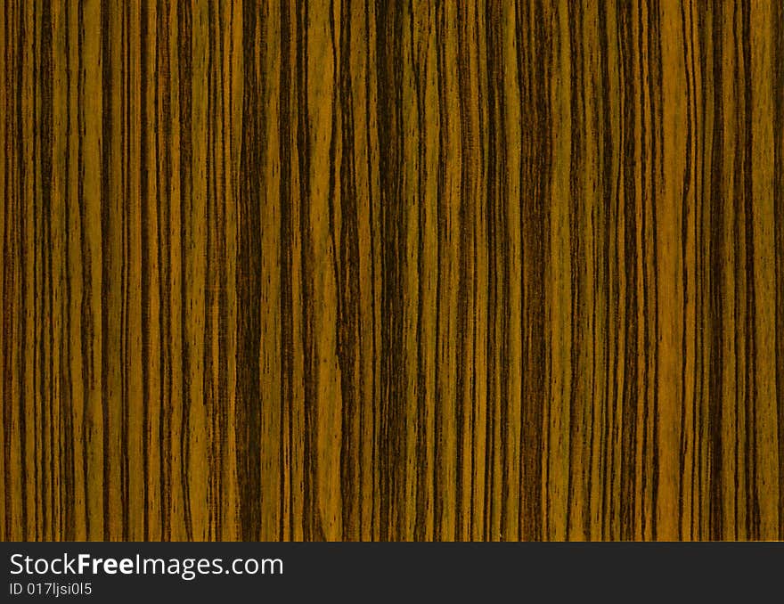 Wooden Zebrano Texture