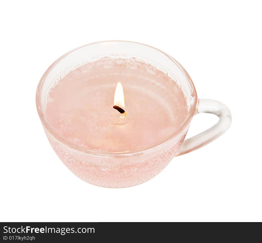 Candle Flame with Clipping Path