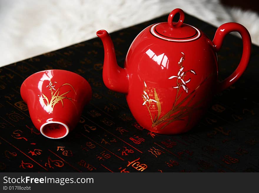 China Red Ceramic