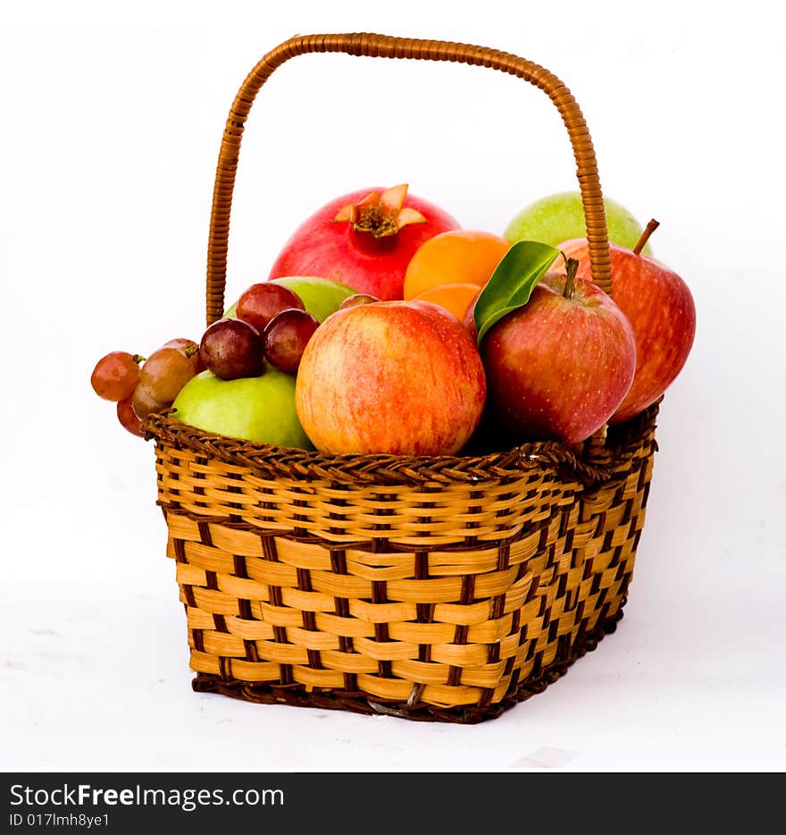 Basket With Fruits