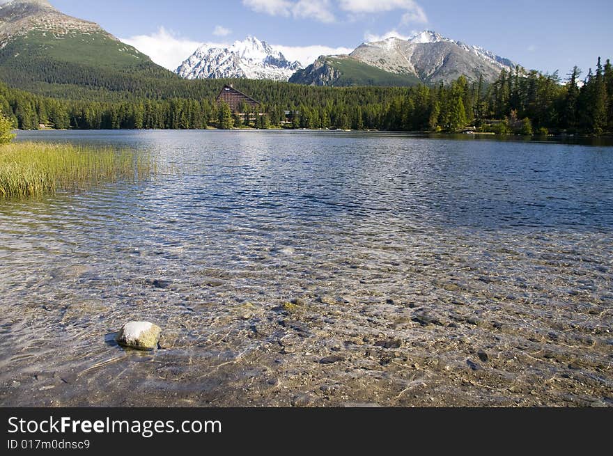 Strbske pleso Lake