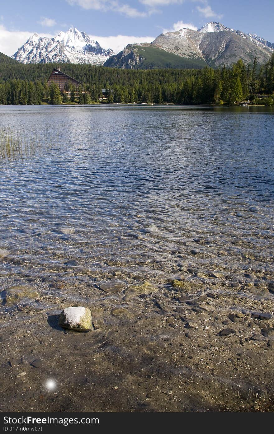 Strbske pleso Lake