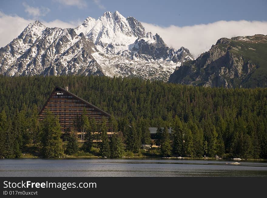 Strbske pleso Lake