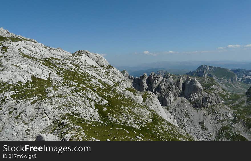 View to the mountains