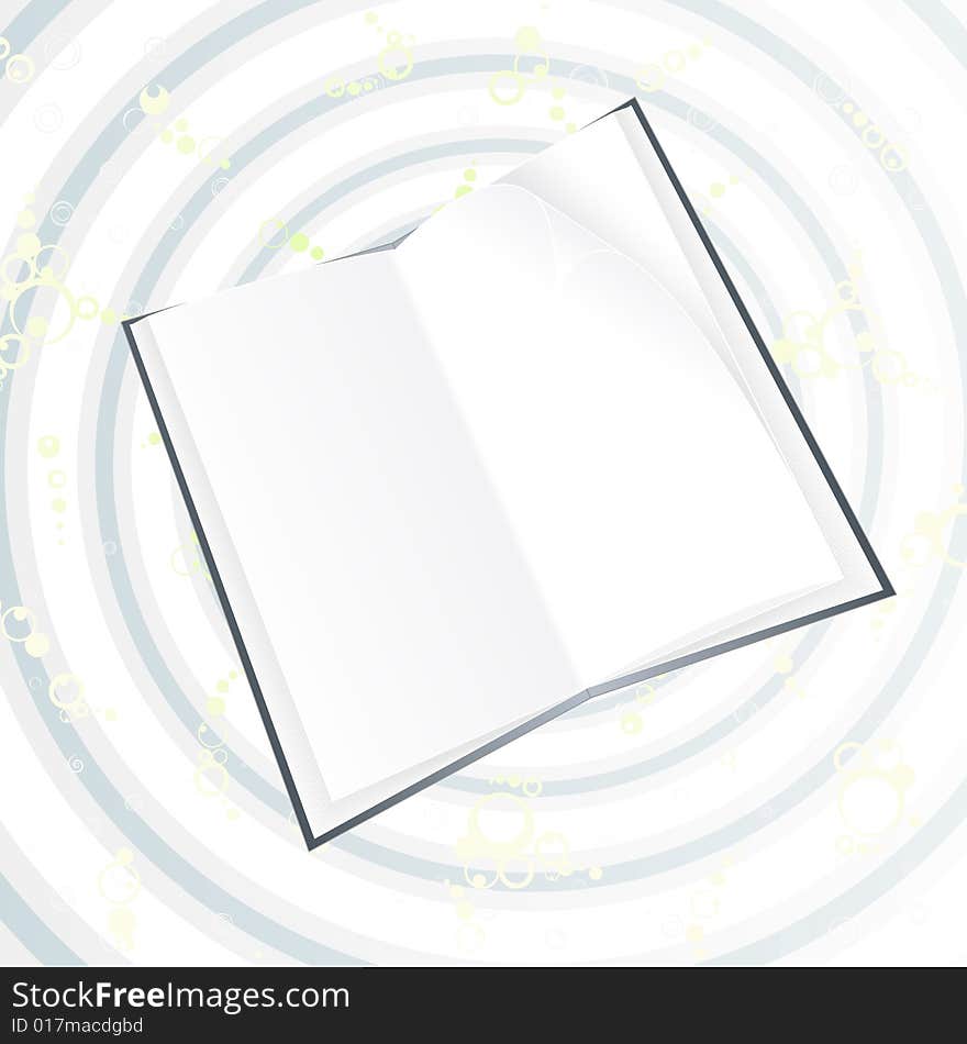 White black book on magical circles