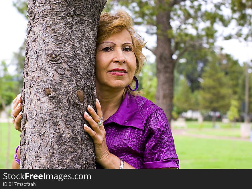 Senior old grandmother woman portrait outdoors. Senior old grandmother woman portrait outdoors