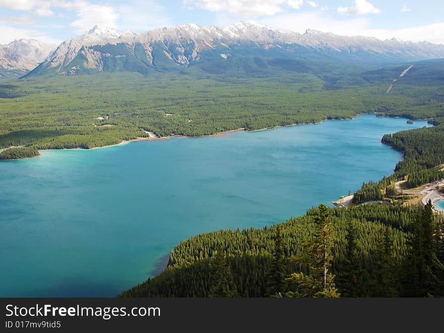 Lower Lake at Kananaskis Country Alberta Canada