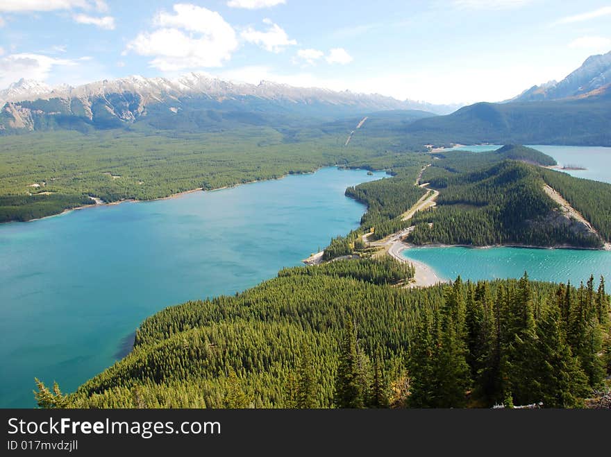 Interlake at Kananaskis Country Alberta Canada. Interlake at Kananaskis Country Alberta Canada