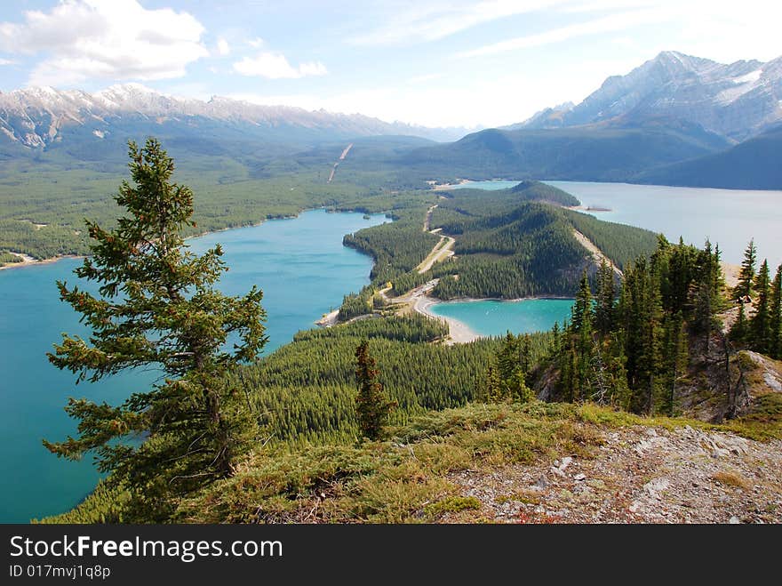 Interlake at Kananaskis Country Alberta Canada. Interlake at Kananaskis Country Alberta Canada