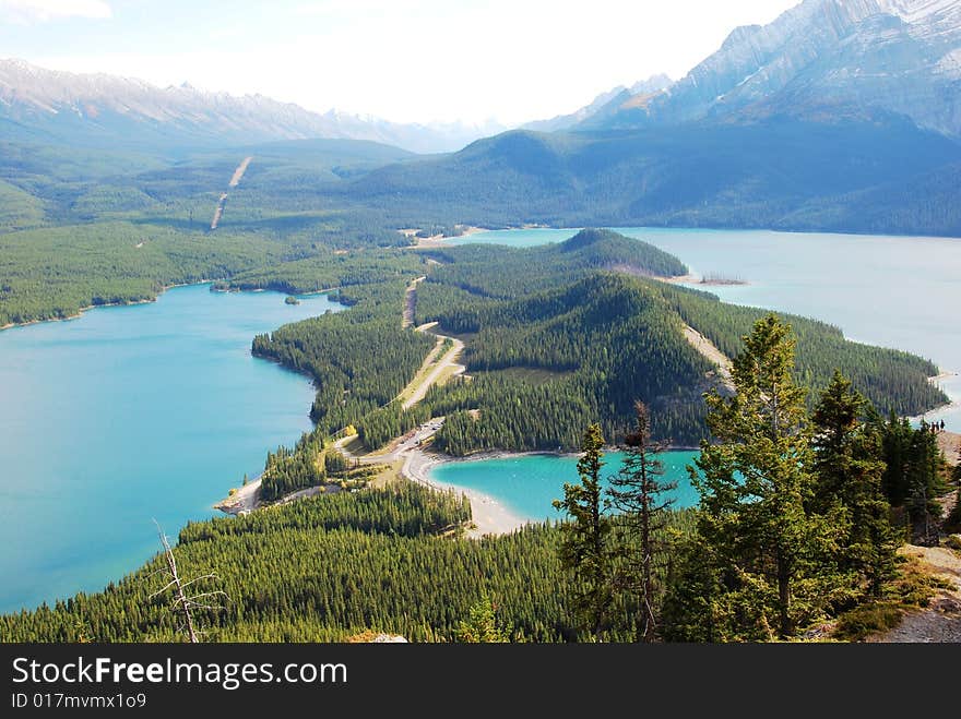 Interlake at Kananaskis Country Alberta Canada. Interlake at Kananaskis Country Alberta Canada