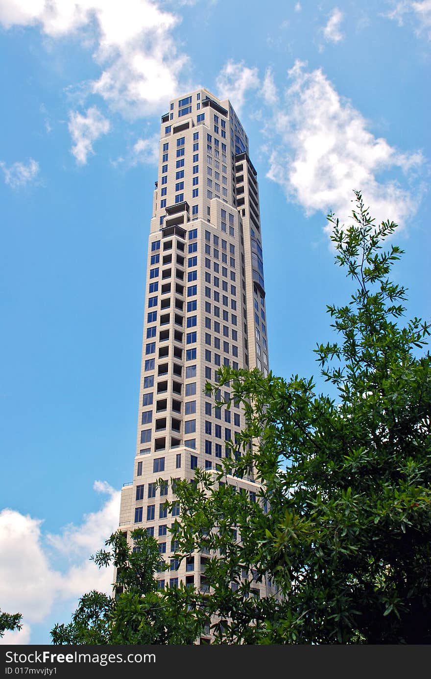 Old corporate office building in Atlanta City. Old corporate office building in Atlanta City