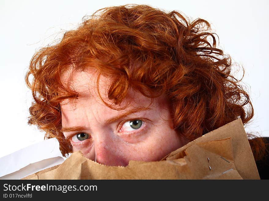 RedHead woman portrait