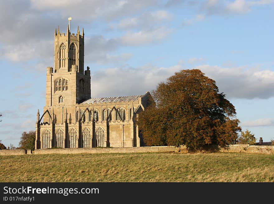 Fotheringhay Churc, England.