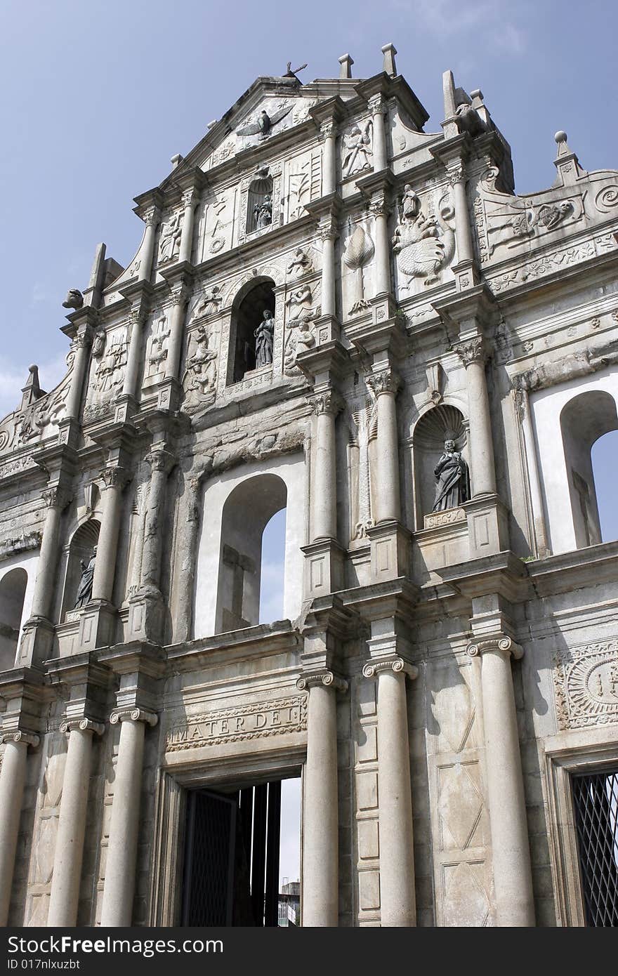 Ruins of St. Paul in Macau